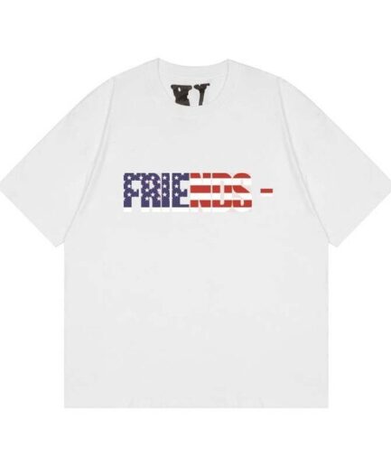 Vlone USA Print Logo Shirt