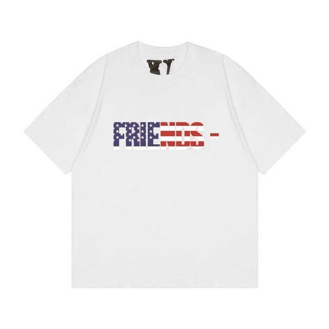 Vlone USA Print Logo Shirt